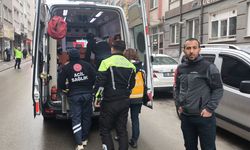 Kütahya'da otomobil çarpan Sait Özaydın yaralandı