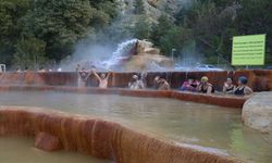 Pamukkale'de termal yoğunluk !