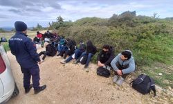 İzmir'de 33 düzensiz göçmen kurtarıldı