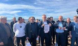 Uşak'ın Banaz ilçesinde 650 liralık arsaların 10'da 1 fiyatına alınmak istenmesine tepki