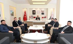 Türk Eğitim-Sen Uşak'tan Milli Eğitimi Müdürü Yücel'e Ziyaret