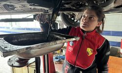 Şuhut Anayurt'tan Hatice Kartal, otomobil tamirinde usta oldu!