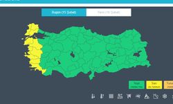 Meteoroloji'den İzmir ve Manisa'nın yer aldığı 9 il için sarı kodlu uyarı