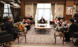 Kütahya Valisi minikleri makamında ağırladı