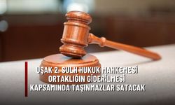 Uşak 2'inci Sulh Hukuk Mahkemesi, Ortaklığın Giderilmesi Kapsamında Taşınmazlar Satacak
