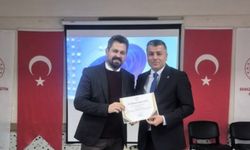 Eğitimde yapay zeka başarısı yakalayan Arda Karataş'a teşekkür belgesi!