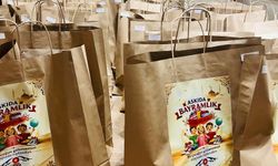 Uşak'ta askıda bayramlık projesiyle ihtiyacı olan ailelere destek