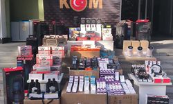 Uşak'ta 667 parça kaçak ve lisanssız teknolojik ürüne el konuldu