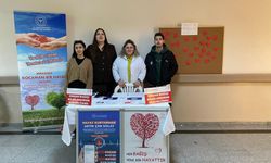 Uşak Eğitim ve Araştırma Hastanesi'nde organ bağışıyla ilgili çalışma yapıldı