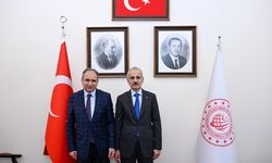 Uşak'ın ulaşım projeleri için Bakan Uraloğlu ile görüştü