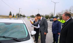 Uşak'ta polis ve jandarma bayram mesaisinde