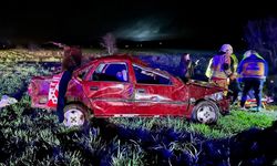 Kula Dereköy'deki kazada ağır yaralanan Uşaklı sürücü kurtarılamadı