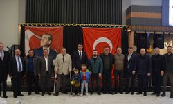 Uşak'ın Banaz ilçesinde şehit aileleri ve gazilerle buluştu