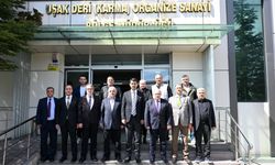 Uşak Valisi Serdar Kartal'dan Karma Organize Sanayi Bölgesi’ne ziyaret