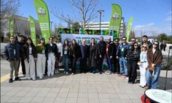 Yeşil Kampüs Festivali kapsamında Uşak Üniversitesi'nde etkinlik yapıldı