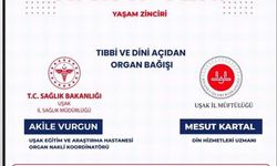 Uşak Üniversitesi’nde ‘Tıbbi ve Dini Açıdan Organ Bağışı’ konulu konferans yapılacak