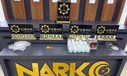 Uşak’ta 100 gram metamfetamin ele geçirildi