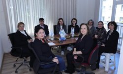 Kütahya Belediyesi Başkanı Kahveci, kadın iş insanlarını ziyaret etti