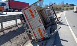 Uşak ve Afyonkarahisar arasında kaza! Ali Öztürk hayatını kaybetti!