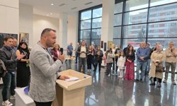 Uşak Arkeoloji Müzesi’nde ‘Karma Sergi’ isimli sanat galerisi açıldı