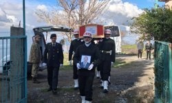 Uşaklı Kıbrıs Gazisi Ahmet Ceylan son yolculuğuna uğurlandı