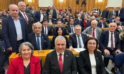 CHP Uşak İl Teşkilatı, partinin Ankara'daki İl Başkanları Toplantısı'na katıldı