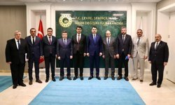 Uşaklı Heyet; Şehircilik ve İklim Değişikliği Bakanı Murat Kurum’u ziyaret etti!