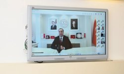 İçişleri Bakanlığı’nda  yapılan ‘okul güvenliği’ toplantısına Uşak İl Milli Eğitim Müdürü Halil Yücel’de katıldı