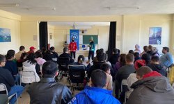 Üniversiteliler, Uşak Vala Gedik Özel Eğitim Meslek Okulu öğrencileriyle bir araya geldi!