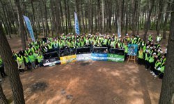 Sıfır Atık İle Doğaya Saygı Duy projesi kapsamında çevre temizliği yapıldı