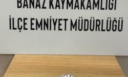 Uşak Banaz’da şüpheli şahsın üzerinden yasaklı madde çıktı
