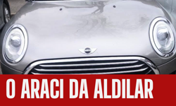 Uşak'taki otoparkta bulunan Mini Couper marka araç da bulunduğu yerden alındı!