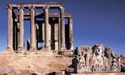 Aizanoi Antik Kenti'nin önemini sahnelediler!