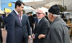 Uşak Valisi Kartal, Ulubey, Sivaslı ve Karahallı'yı ziyaret etti