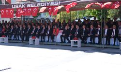 Uşak'ta 19 Mayıs Atatürk'ü Anma, Gençlik ve Spor Bayramı kutlandı