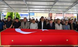 Eşme’de hayatını kaybeden Gazi son yolculuğuna uğurlandı