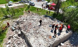 Uşak'ta 5,5 şiddetindeki deprem senaryosuna göre tatbikat yapıldı