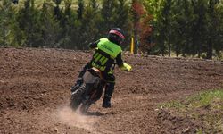 Uşak'ın komşusu Afyon'da motokros heyecanı