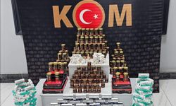 Uşak merkezde 2 ayrı adrese kaçak ilaç baskını yapıldı!