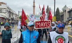 Uşak'ta 1 Mayıs kutlamaları sakin bir şekilde geçti