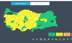 Çevresi sarı kodla uyarılan Uşak, bugün sorunsuz bölge olarak gösterildi!