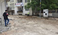 Kurtuluş Mahallesi’nde kilit parke taşı döşeme işlemleri devam ediyor