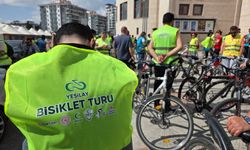 Uşak’ta Yeşilay geleneksel bisiklet turu yapıldı