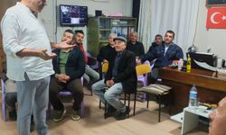 Uşak’ta tarımsal sulamanın tasarruflu yapılması gerektiği anlatıldı!