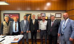 Ali Karaoba, Uşaklı köy muhtarlarını Büyük Meclis’te ağırladı