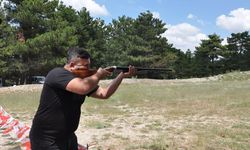 Kütahya'da Germiyan atıcılık yarışması yapıldı