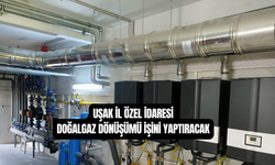 Uşak İl Özel İdaresi, Ulubey Cumhuriyet İlkokulu'nun Doğalgaz Dönüşümünü Yaptıracak