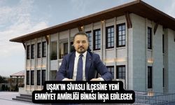 Uşak'ın Sivaslı ilçesinde ekonomik ömrünü tamamlayan  Emniyet binası yenilenecek