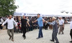 Kütahya'daki Çamlıca Hasat Şenliği keyifli anlara sahne oldu