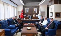 BİK İzmir Bölge Müdürü Osman Başeğmez, Uşak Valisi ve Uşak Üniversitesi'ni ziyaret etti